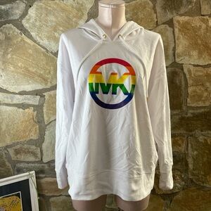 NWT Michael Kors Rainbow Hoodie